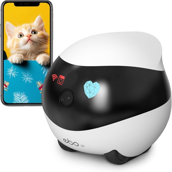 Enabot EBO SE Pet Cameras with EBO ROLA-PET App