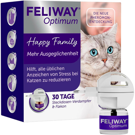 FELIWAY® Optimum Starter Set, Anti-Stress Cat Evaporator