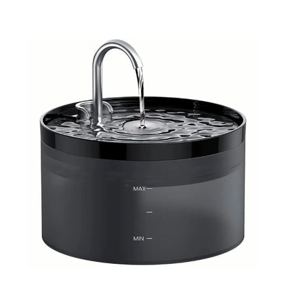 Cat Fountain, Super Silent Cat Drinking Fountain, Giotohun 2L Cat Drinking Fountain, Built-in LED Light