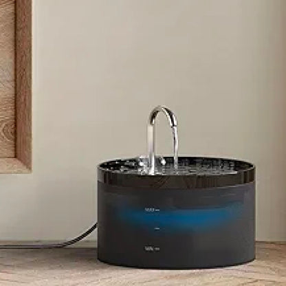 Cat Fountain, Super Silent Cat Drinking Fountain, Giotohun 2L Cat Drinking Fountain, Built-in LED Light