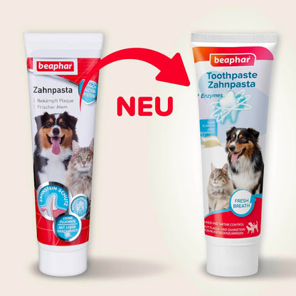 Beaphar Toothpaste for Dogs and Cats, Protects against Plaque