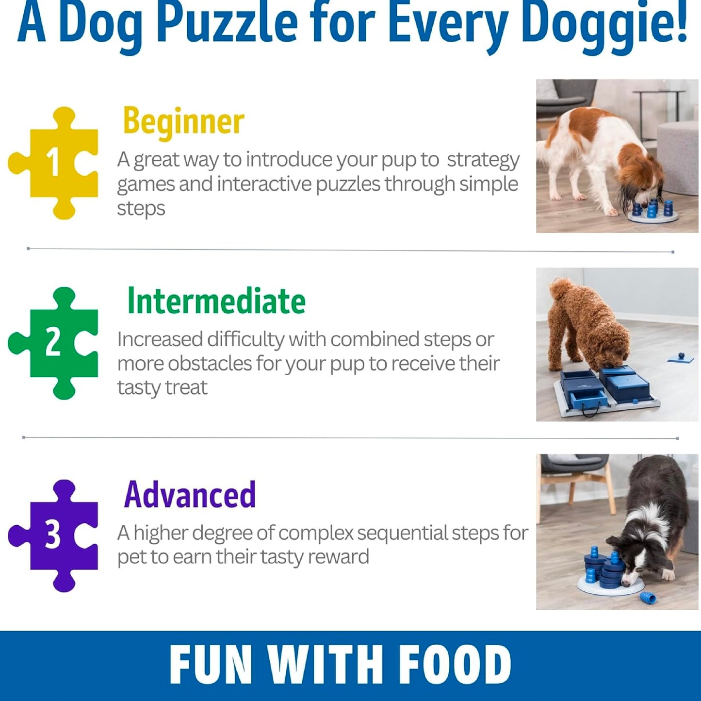 Trixie Dog Activity Strategy Game, assorted colours