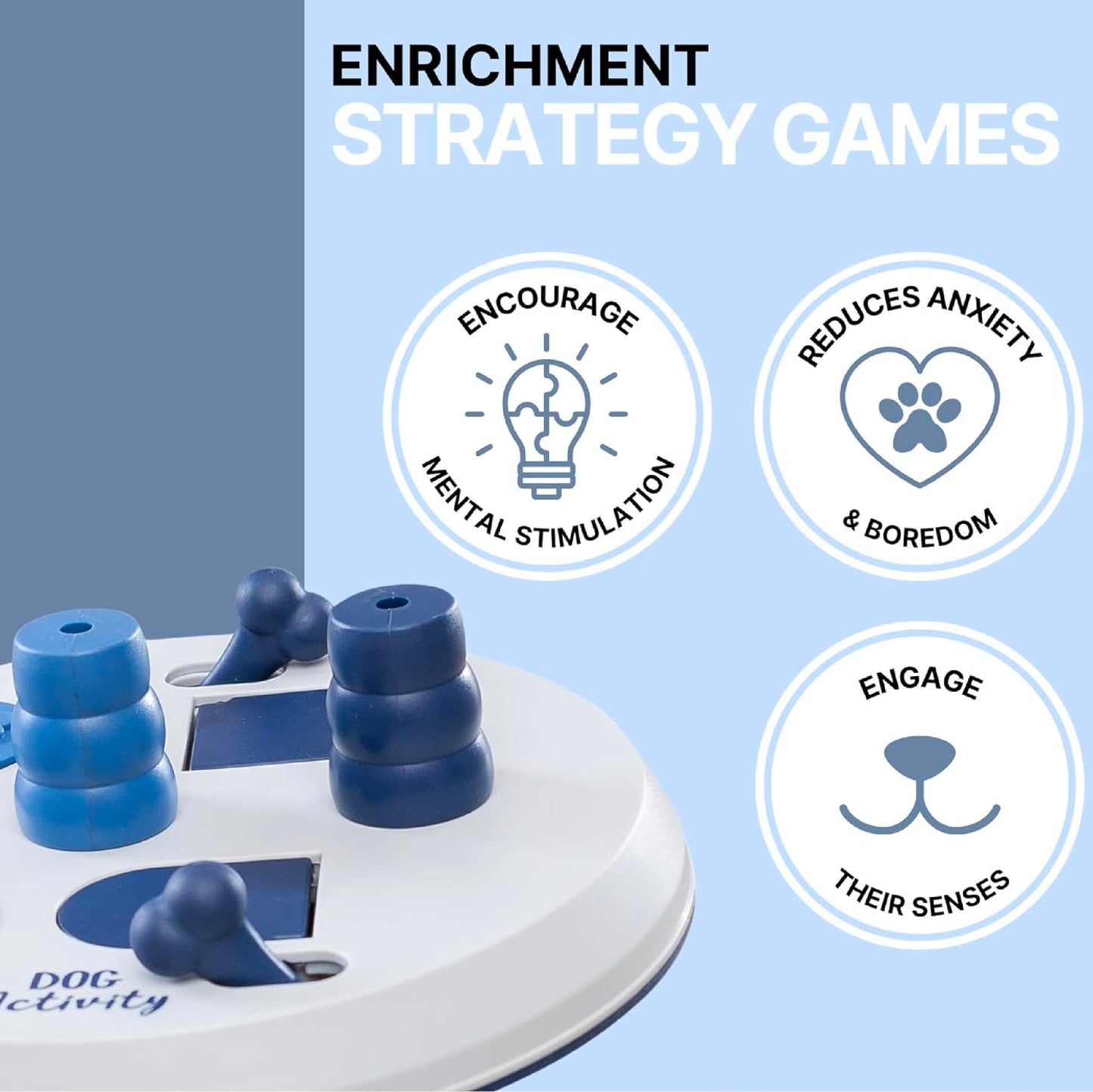 Trixie Dog Activity Strategy Game, assorted colours