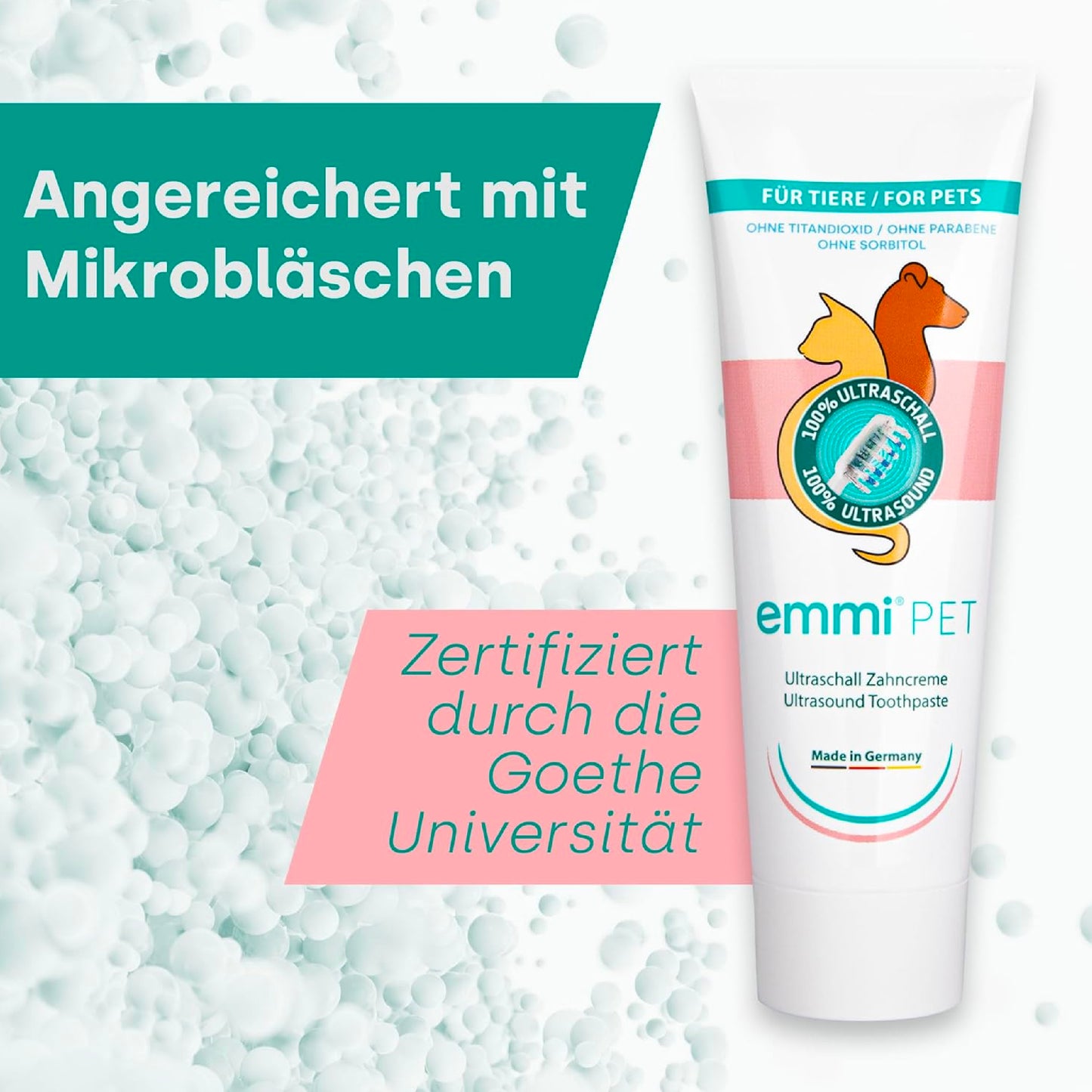 Emmi-pet Dog Toothpaste for Ultrasonic Toothbrush