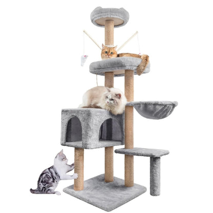 HOMIDEC Cat Scratching Post, 145 cm, Cat Tree
