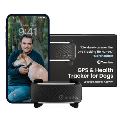 Tractive GPS Tracker Dog 2025 Edition Live Tracking Away Alarm
