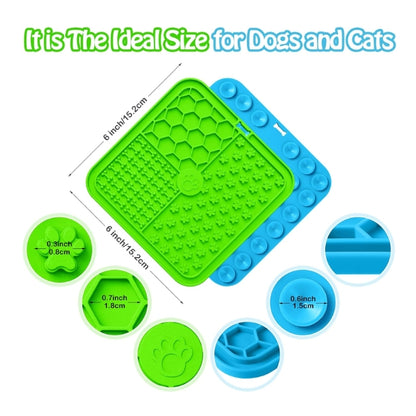 Dog Lick Mat, Premium Lick Mat Dog with Suction Cup for Relief of Dog Anxiety