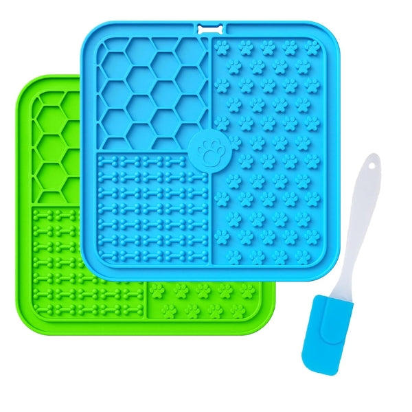 Dog Lick Mat, Premium Lick Mat Dog with Suction Cup for Relief of Dog Anxiety