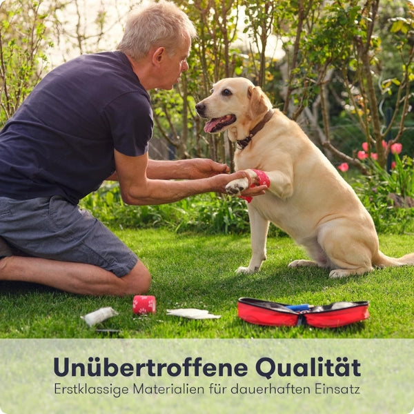 PURAHELP® First Aid Kit for Dogs and Cats [51 Pieces]