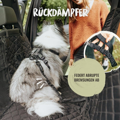 Rudelkönig Dog Car Seat Belt - Elastic Seat Belt - Fully Adjustable