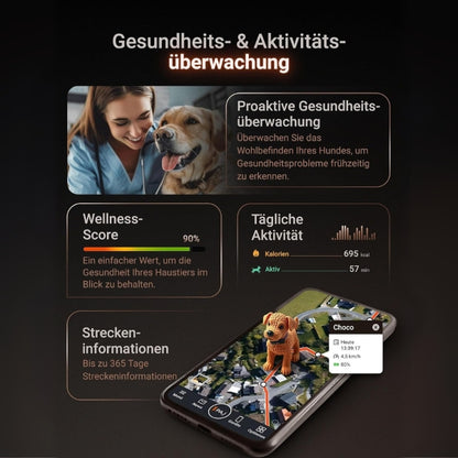 PAJ GPS Tracker for dogs - 4G - walking alarms