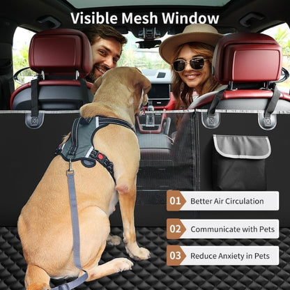 KYG Dog Blanket Car Rear Seat Cover Dog Back Seat Side Protection