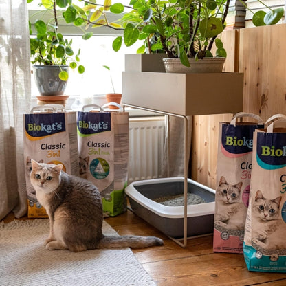 Gimborn Biokat's Classic Fresh 3-in-1 Scented Clumping Cat Litter