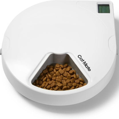 PetMate 80889 Cat Mate C500 Automatic Feeder for 5 Meals