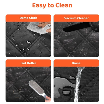 KYG Dog Blanket for Car Rear Seat with Visible Window - Waterproof Car Seat