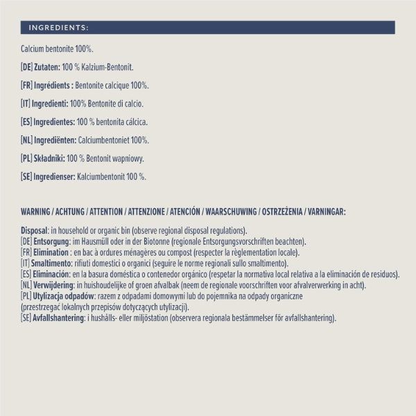 White Ultra Clumping Litter for Cats 10 L