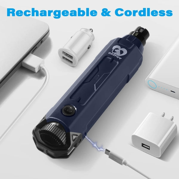 Casfuy Dog Claw Grinder 6 Speed - Newest Claw Grinder for Pets, Super Quiet