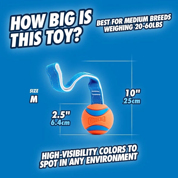 Chuckit Ultra Tug Dog Toy, Medium, 6 cm
