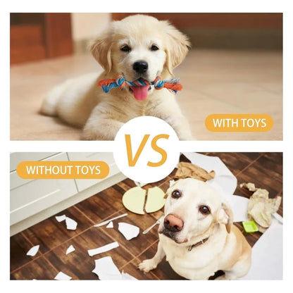 Toozey Puppy Toys - 7 Pieces Durable Dog Toys for Puppies / Small Dogs