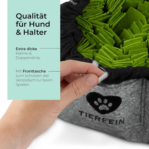 Tierfein Sniffing Rug Dog - Intelligent Dog Toy for Small & Large Dogs