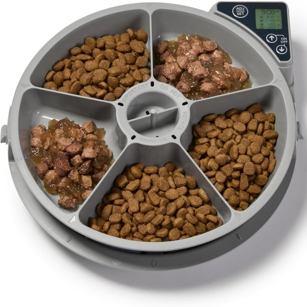 PetMate 80889 Cat Mate C500 Automatic Feeder for 5 Meals