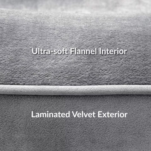 BEDSURE Orthopaedic Dog Bed, Ergonomic Dog Sofa, 89 x 63 cm