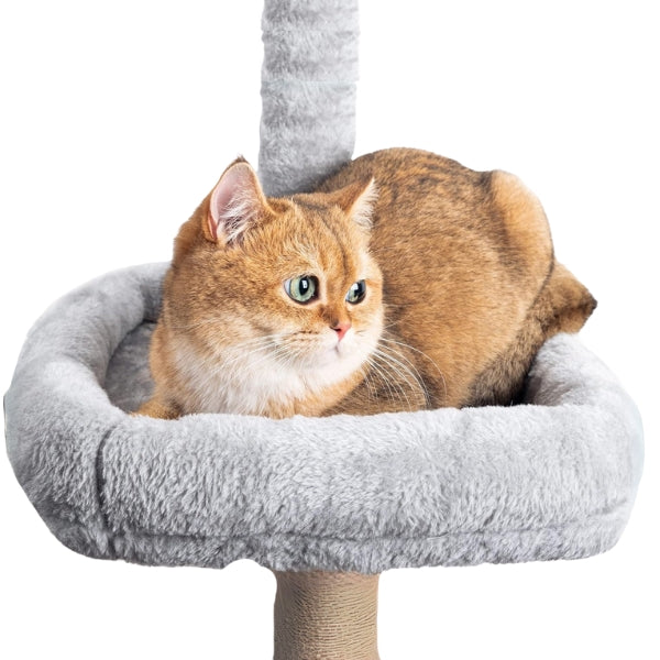 HOMIDEC Cat Scratching Post, 145 cm, Cat Tree